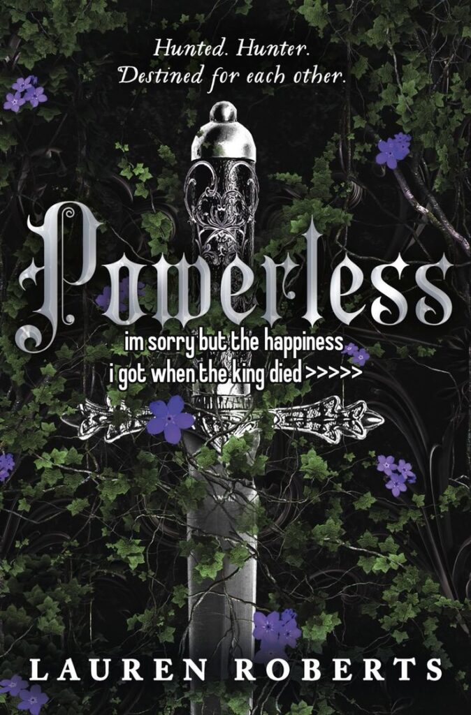 it is a book wit sword on the cover