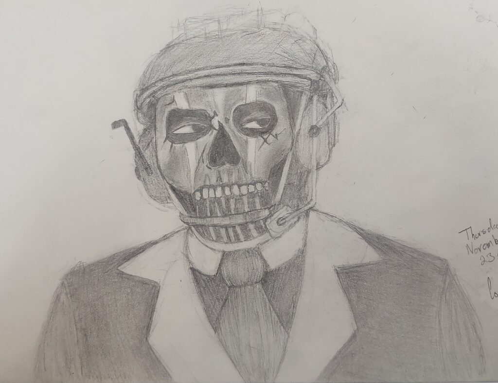 it is a character from the game all call of duty